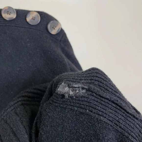 By Anthropologie Margarita Button  Collar Mock Neck Sweater - Picture 12 of 15